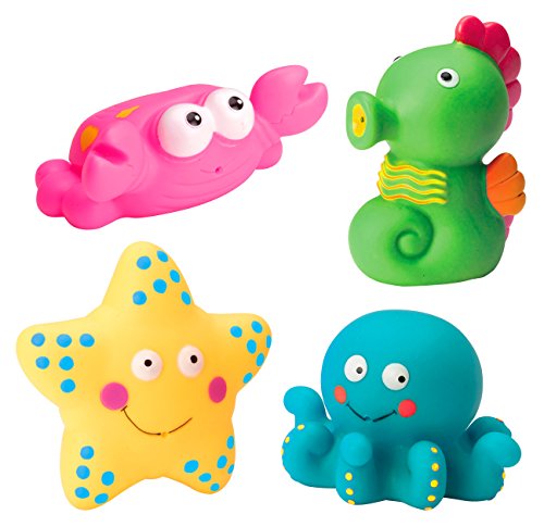 Alex - Spruzzini da Bagno 4 Pezzi, Oceano