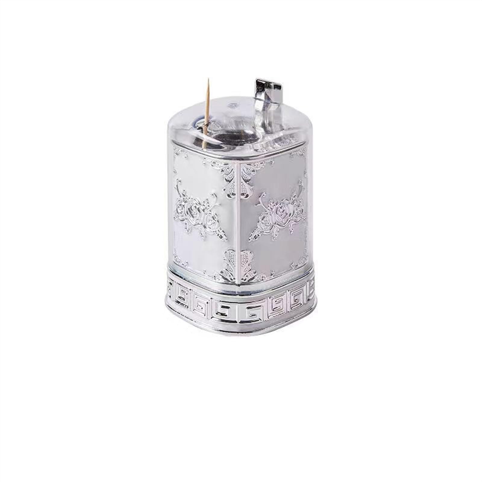 Wdwdw D Toothpicks Ispenser Toothpick Box 1Pcs Retro Press Type Holder Fashion Restaurant Hotel Househol Holder