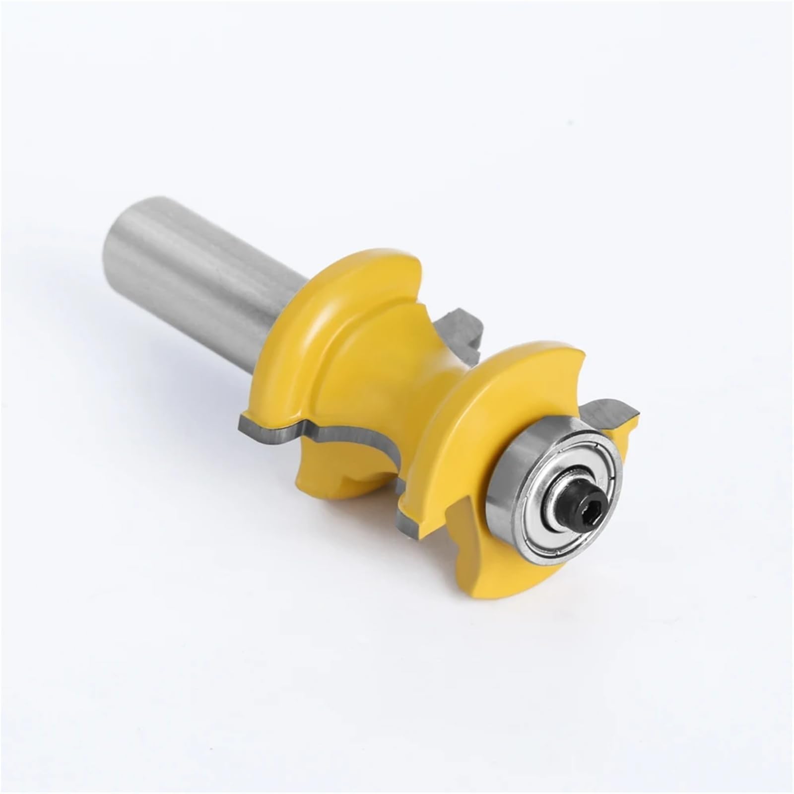 Fresa para madera en forma de T, Broca enrutadora de moldura columna convexa radio cóncavo, varios tamaños for carpintería(8mm Shank)