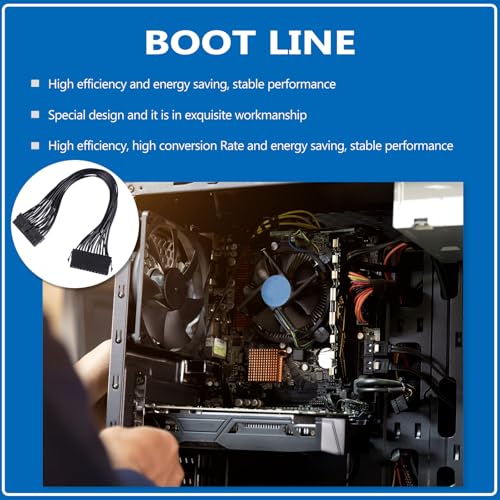 Cable Extensión ATX STOBAZA para Placa Base de Ordenador Macho Hembra 6