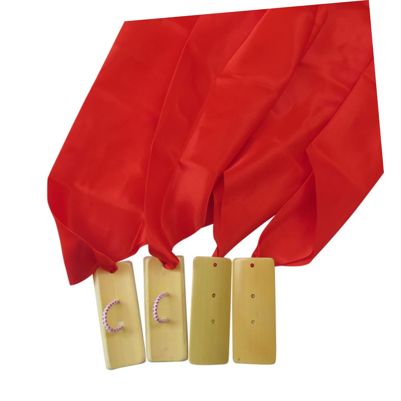 Clapper, instrumento de percusión, 4 piezas Clapper Instruments tablero de bambú Madera clásica allegro Castañuelas Tablero de nudillos Placas de bambú for instrumento musical clapper de mano ma