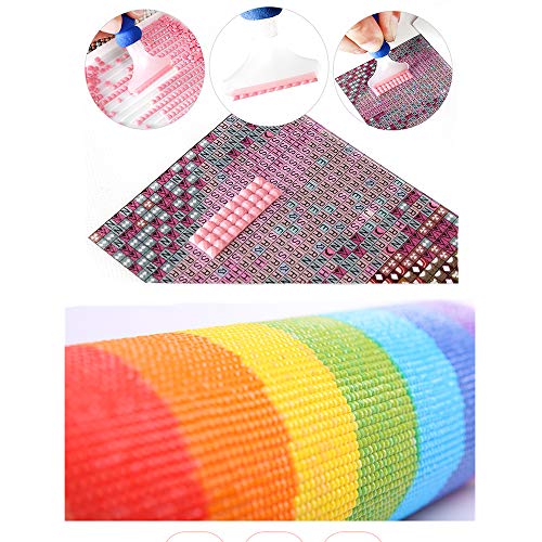 DIY 5D Diamond Painting Kits for Adults Full Drill Square Crystal Rhinestone Paint with Diamonds Cross Stitch Embroidery Art Craft Home Wall Decor Christmas Gift