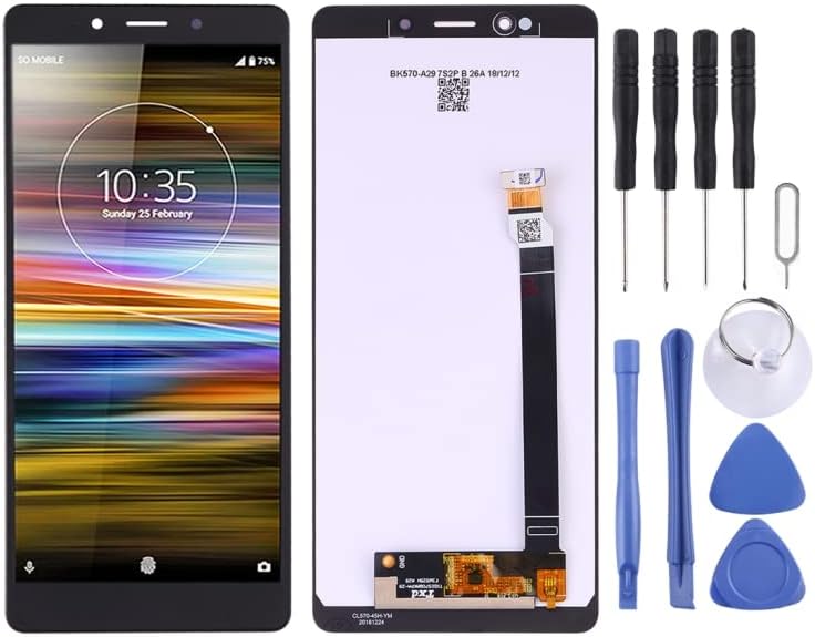携帯電話交換用液晶ディスプレイ デジタイザーを備えたfor Sony L3のOEM LCDスクリーンフルアセンブリ（黒）