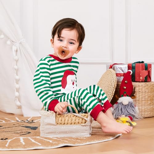 My First Christmas Baby Boy Girl Outfit Newborn Santa Claus Clothes Long Sleeve Romper Jumpsuit Fall Winter Clothes3