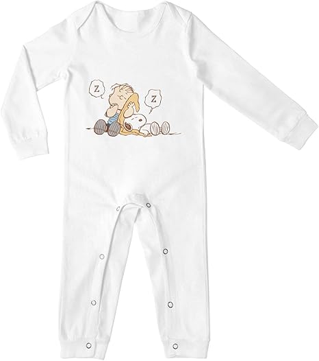 Amazon Co Jp ベビー服 スヌーピー ロンパース 長袖 カバーオール 新生児服 子供服 パジャマ かわいい 赤ちゃん服 ボディスーツ 綿100 男の子 女の子 肌着 可愛い 柔らかい 通気性がよい 着替え便利 出産祝い 春 秋 冬 プレゼント プリント 6 24ヶ月 ホーム キッチン