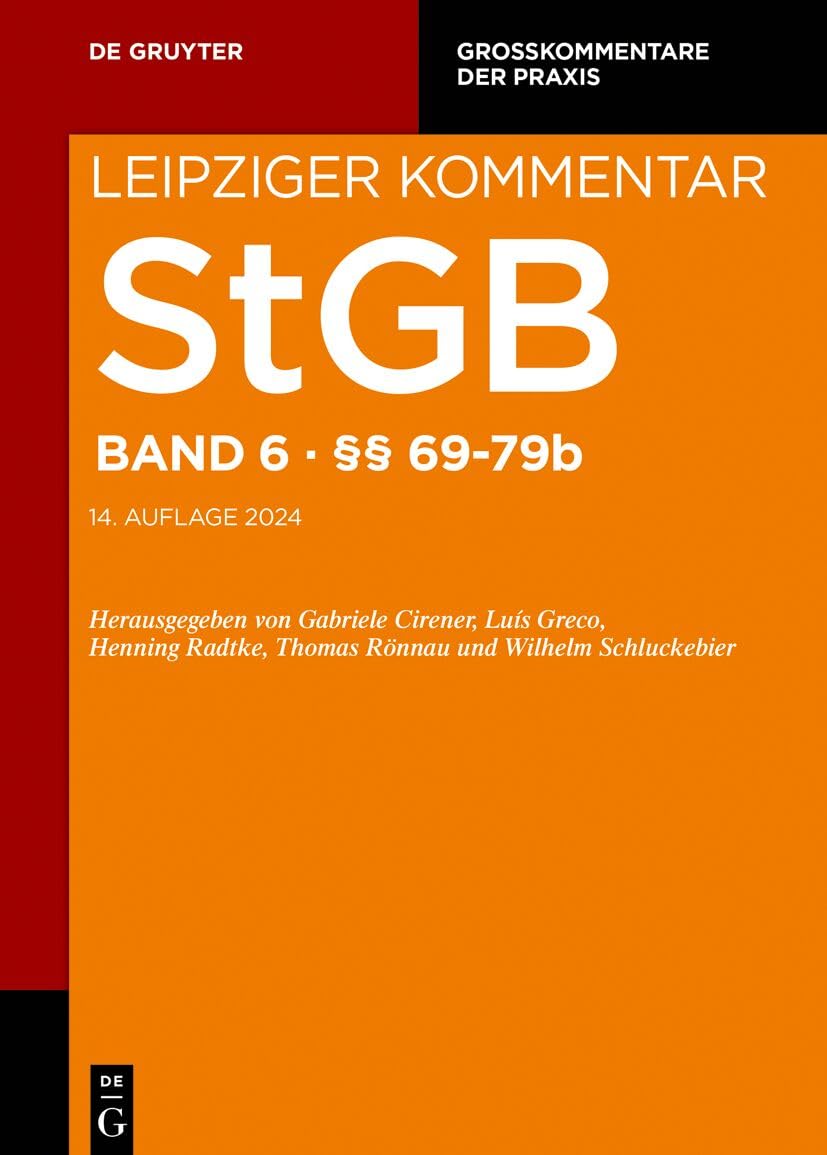 §§ 69–79b (Großkommentare der Praxis)