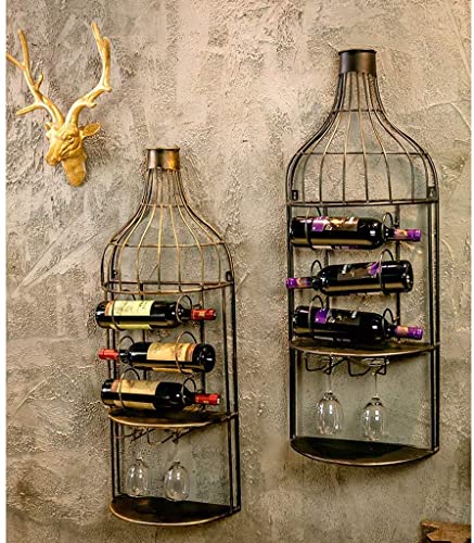Soporte Vintage de Pared para Botellas de Vino miniatura 6