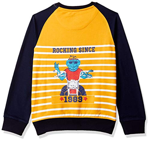 Image of Amazon Brand - Jam & Honey Boy's Cotton Lightweight All Weather Sweatshirt