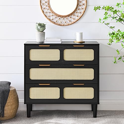 Snapklik.com : NicBex Rattan Dresser For Bedroom