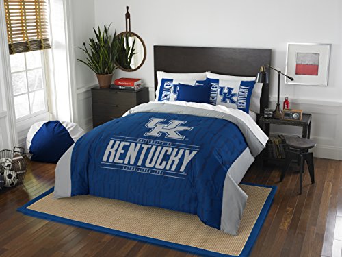 Northwest NCAA Kentucky Wildcats Unisex-Adult Comforter and Sham Set, Full/Queen, Modern Take