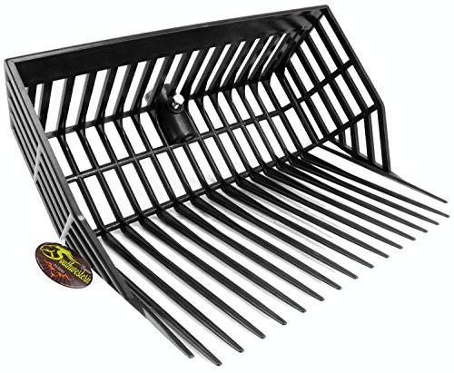 Southwestern Equine Universal Manure Fork Head, Black
