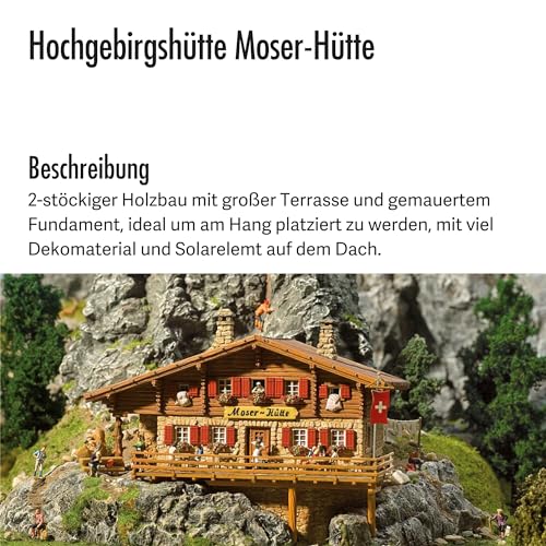 Faller 130329 H0 Hochgebirgshütte Moser-Hütte