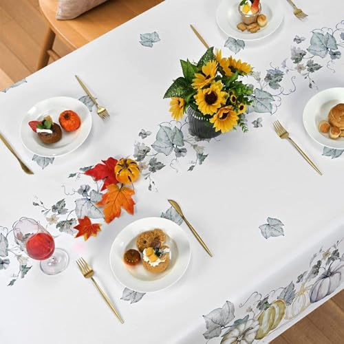 Nappe rectangulaire motif vignes table de cuisine 70x70 cm lavable - 6