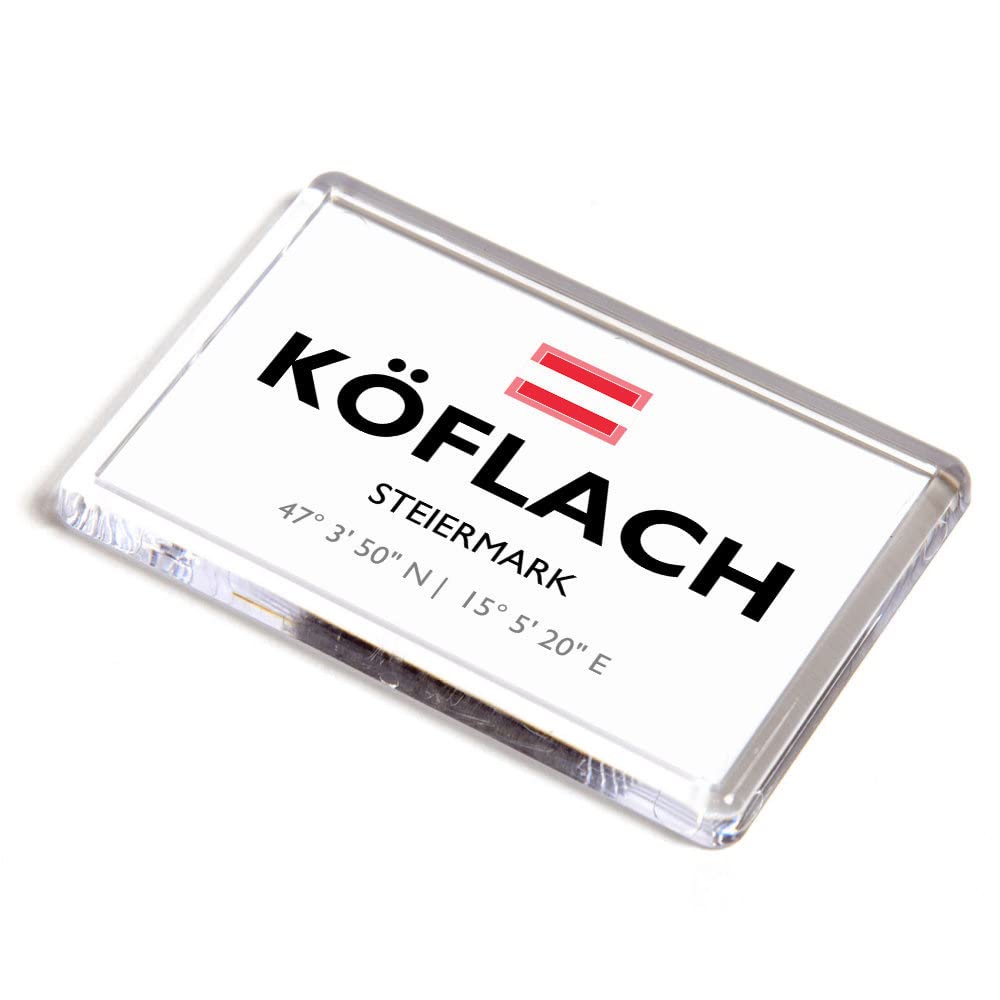 FRIDGE MAGNET - Koflach - Steiermark - Austria - Lat/Long
