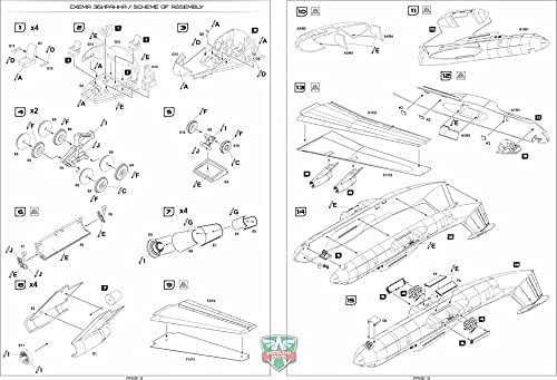 Miniatura 7 de A&A Modelos 4402-1144 - C-141A Starlifter. Modelo de plástico Avión Militar