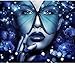 Produktbild MeDnn Voller Bohrer 5d Diamant Malerei Kits Kreuzstich Handwerk Kit Neue DIY Kits Kinder Erwachsene Malen nach Zahlen Kits (Train 25x30cm Round Drill)-Butterfly_Beauty 25x30cm_Round_Drill