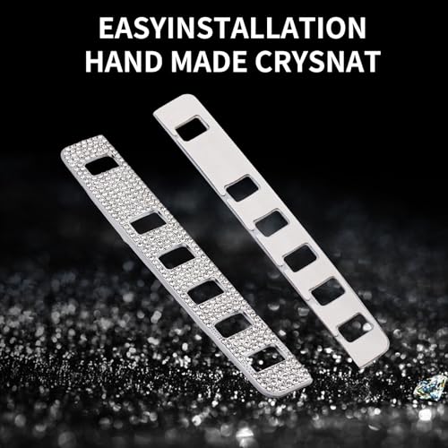 Image of Bling for Honda Car Accessory Gear Display Frame Cover Fit for 11th Gen Honda Accord Civic CR-V 2024.(Silver 7)