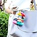 Tassel Pom Pom Key Chain Colorful Boho Charm Key Ring, Fashion Accessories for Women