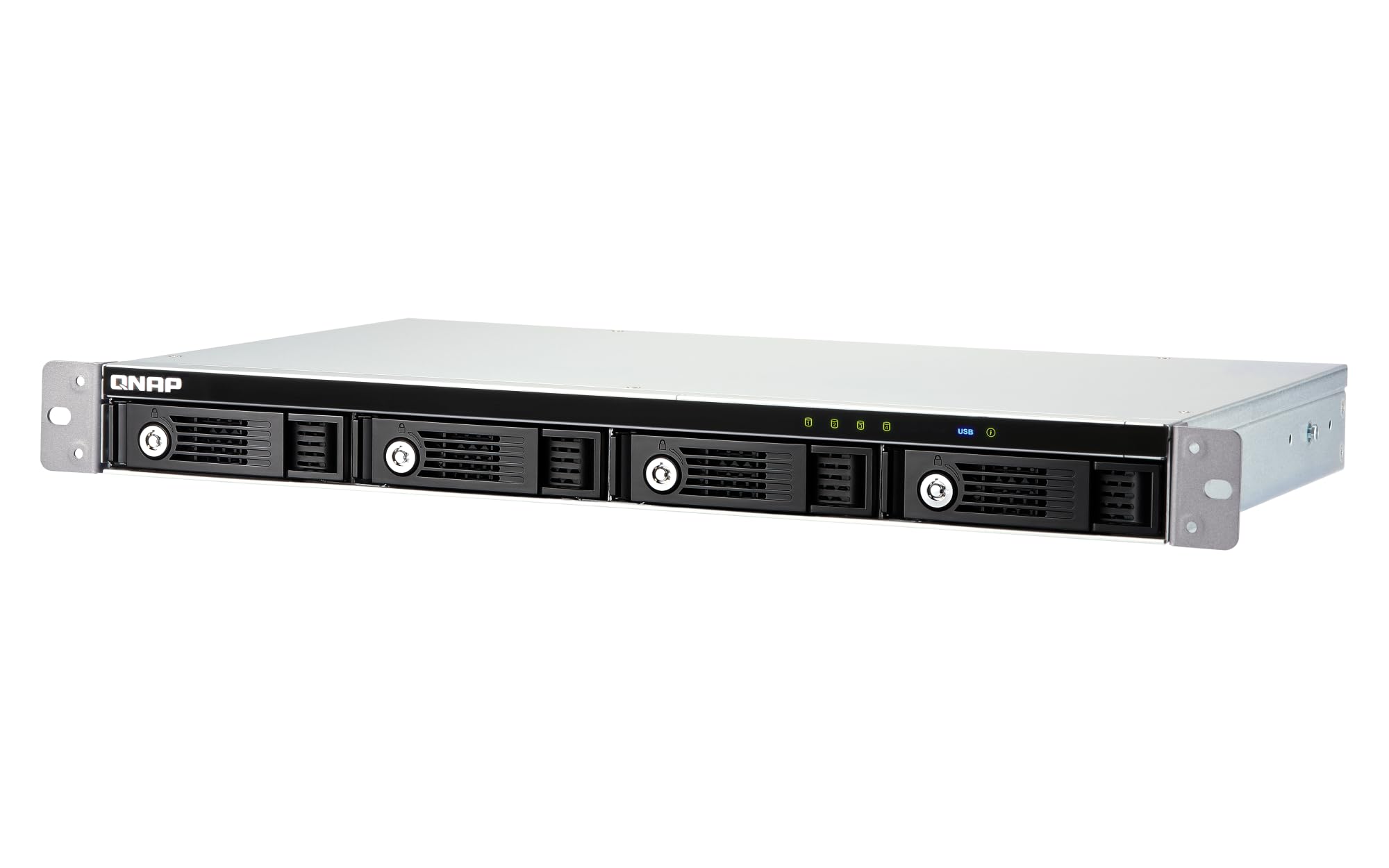 QNAP TR-004U-US Boîtier de Disque Dur 1U 4 Baies de Stockage à Connexion directe (Das) avec matériel Raid USB 3.2 Gen 1 Type-C