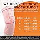 INDEEMAX 2er Pack Kniebandage Damen und Männer, Kompression Kniestütze für Arthritis, Meniskus, ACL, Sport, Laufen, Fußball, Atmungsaktiv Knie Bandage mit Anti Rutsch Silikonstreifen, Rosa,S