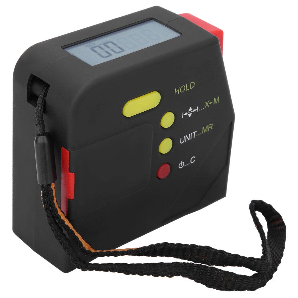 Digital Tape Measure - Electronic Measuring Tape with LCD Display, 5m (16ft) Portable Woodworking Ruler