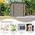 Patiowell 6x4 FT Storage Shed, Outdoor Metal Sheds with Lockable Door and Sloping Roof, Waterproof Outside Utility Garden Tool Shed with Breathable Vents for Patio Lawn Backyard, Brown