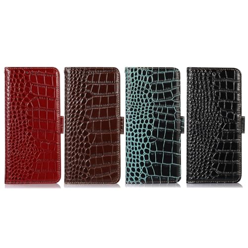 Étui en cuir véritable pour iPhone 16E, clapet magnétique noir élégant
