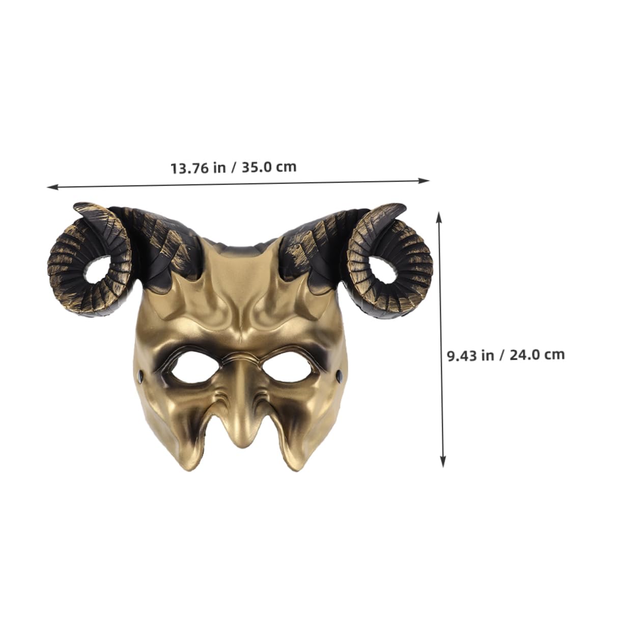 TOYANDONA 2 Maschera con per Feste e Cosplay Costume Decorativo per Festival e Ruolo