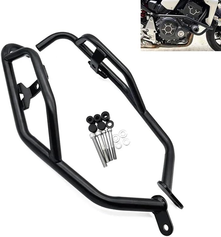 Engine Guard Crash Bars Steel Black Motorcycle Accessories Crash Bars Engine Guards Protective Frames Bumpers for CB1000R 2018-2023 Motorbike Crash Bar Bumper