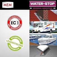 MEM Water Stop, Universalabdichtung und Feuchtigkeitssperre, Optimal geeignet für die Innen- und Außenanwendung, Lösemittel-, silikon- und bitumenfrei, Dichtet sofort, Grau, 290 ml Kartusche – Ansicht 5