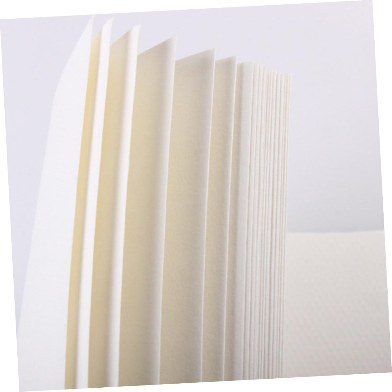 Hohopeti Papier à Dessin pour Garçon et Filles et Étudiants 60 Feuilles Blanc Facile à Transporter en Pâte à Papier pour Dessin et Croquis la Maison Classe