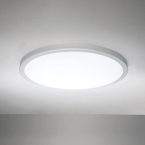 Miniatura 3 de WAC Lighting Geos 15in LED redondo de bajo perfil empotrado montaje 3000K en blanco