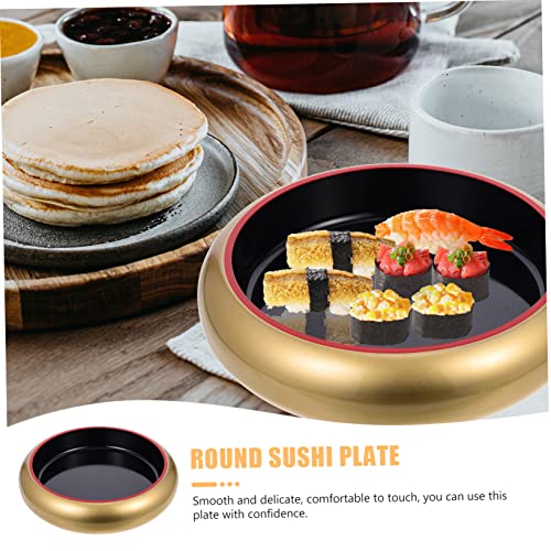 Plato Redondo para Sushi Japonés Sashimi miniatura 6