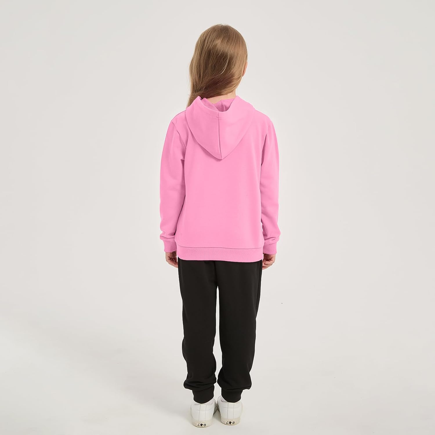 Phedrew 2-Pack Kids Cotton Hoodies Toddlers' Fall Outfits Pullover Hooded Medium Weight Sweatshirts for Boys and Girls - Image 6