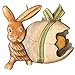 Hanging Rabbit with Egg Replacment