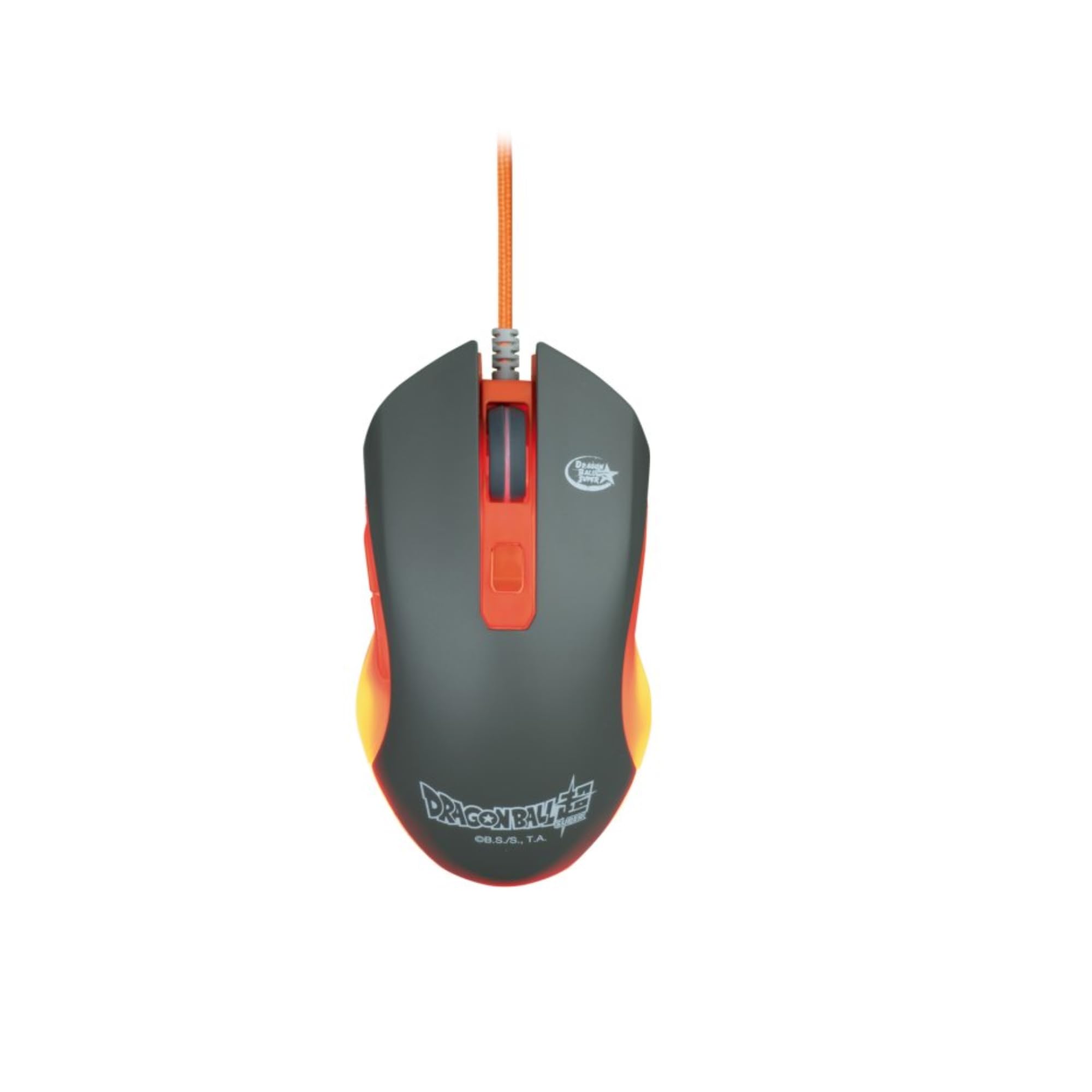 Pack Gaming D.B.Super | Teclado, Ratón, Alfombrilla | Iluminación LED, Membrana Plug & Play | Diseño QWERTZ | Edición Oficial