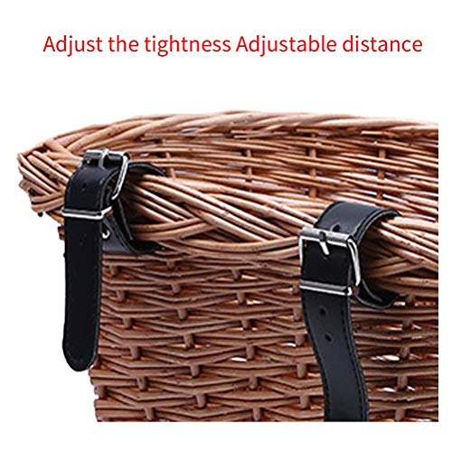 RetroFun Cestino per Bici in Vimini per Bambini