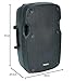 Ibiza - XTK10 - Bafles de sonido con ABS pasivo, 10" /...