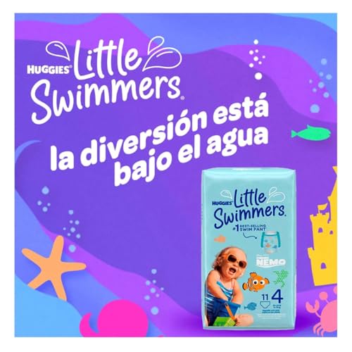 Listado de Pañales para nadar para Bebé Top 10. 2 Pañales para nadar para Bebé marca HUGGIES (2)