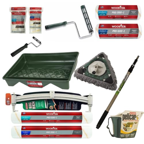 Wooster Kit de peinture Pro 2xXL idéal pour repeindre un grand salon sans fatigue