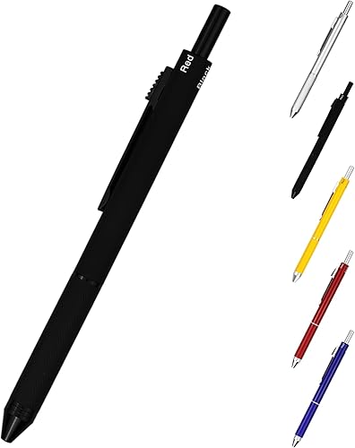 Vista 36 de DunBong Ballpoint Metal D1 - Recambio para bolígrafo multifunción, paquete de 5 piezas (azul) D1-blue,Negro -,Blue,D1-negro,D1-rojo,Rojo