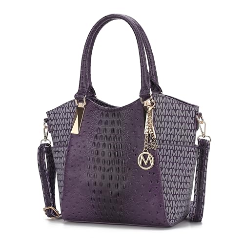MKF Collection Tote Bag for Women Vegan Leather Shoulder Bag  Top-Handle Purse, Ladies Handbag by Mia K