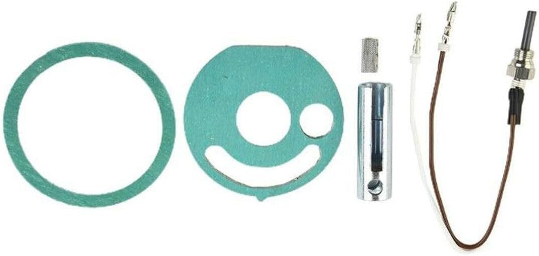 All components of the service kit laid out on a white background