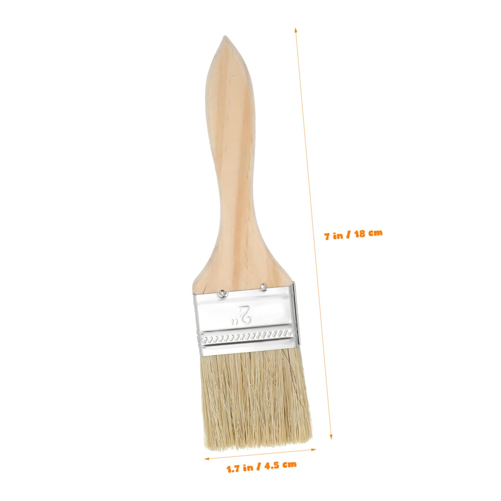 30 Pinceaux à Teinture pour Bois, Manche Bois Épais, Usage Précis
