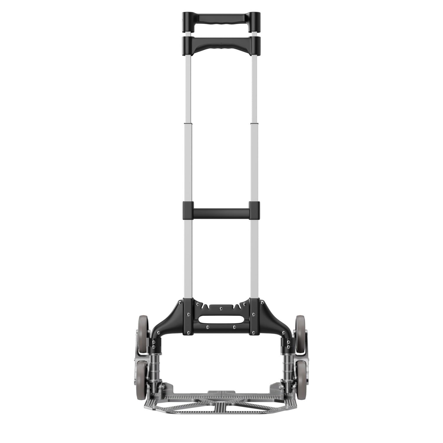 Tronitechnik® Sackkarre Handkarre klappbar für Treppen, Transportkarre bis 75kg - Karre für Pakete, Transportwagen für Pakete, Gepäck und Einkauf - Vollgummireifen, höhenverstellbar