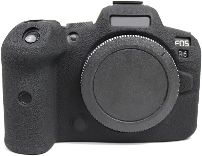 SIUTATDSH Camera Cover, Silicone Case, Compatible with Canon EOS R6, R6II, R6, M2, Mark2, Silicone Cover, Camera Case, Shooting Case, Liner Case, Camera Holder, Earthquakeproof, Shockproof, Convenient