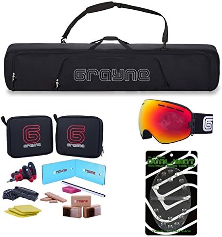 Grayne Complete Snowboard Bag, Accessory and Tuning Kit New
