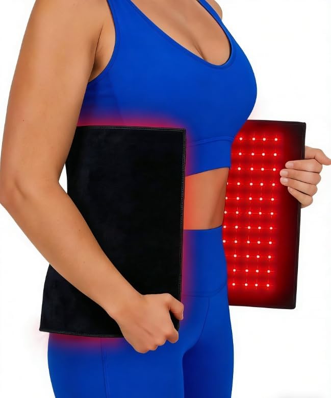 Red Light Therapy for Body, Large 31.5"x 15.7" Near Infrared Light Therapy Wrap with Timer, 270LEDs Dual 660nm & 850nm Light Therapy Pad for Back Waist