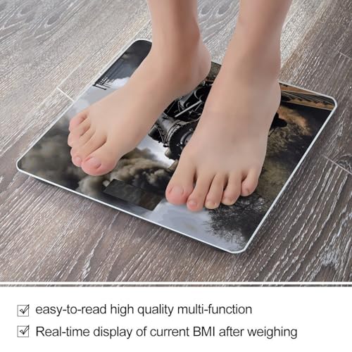 Báscula digital de baño de vidrio templado 10.2 pulgadas miniatura 5