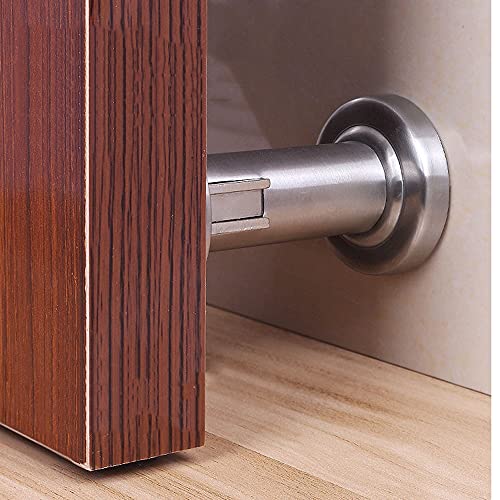 Tope de puerta magnético de metal para instalación en suelo o pared 3